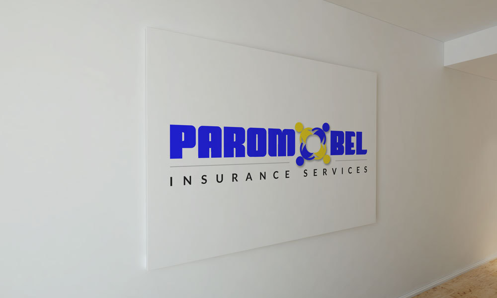 Parombel Insurance logo on the wall